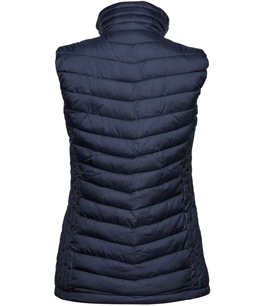 Tee Jays Ladies Zepelin Padded Bodywarmer | Deep Navy Gilet - Lancashire Teamwear
