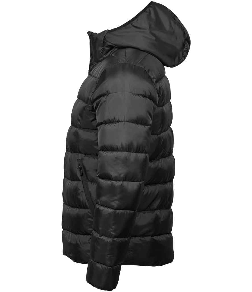 Tee Jays Lite Hooded Jacket | Black - Lancashire Teamwear