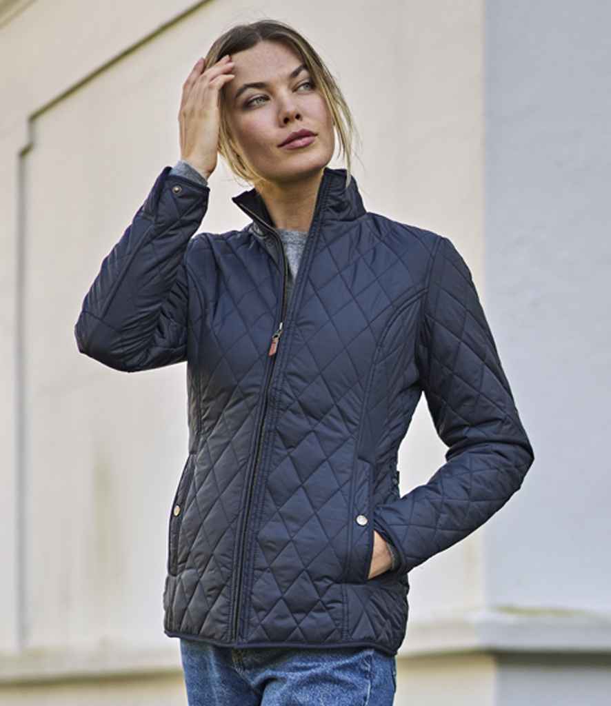 Tee Jays Ladies Richmond Jacket | Deep Navy - Lancashire Teamwear