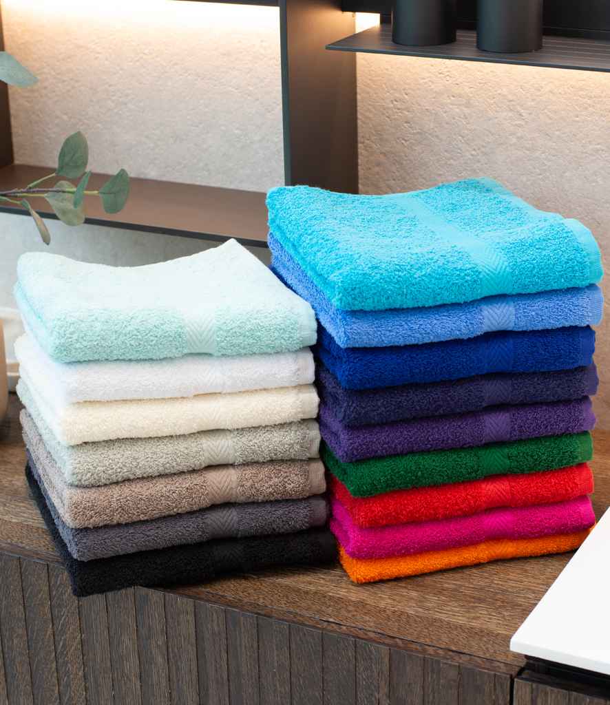 Towel City Luxury Hand Towel Black