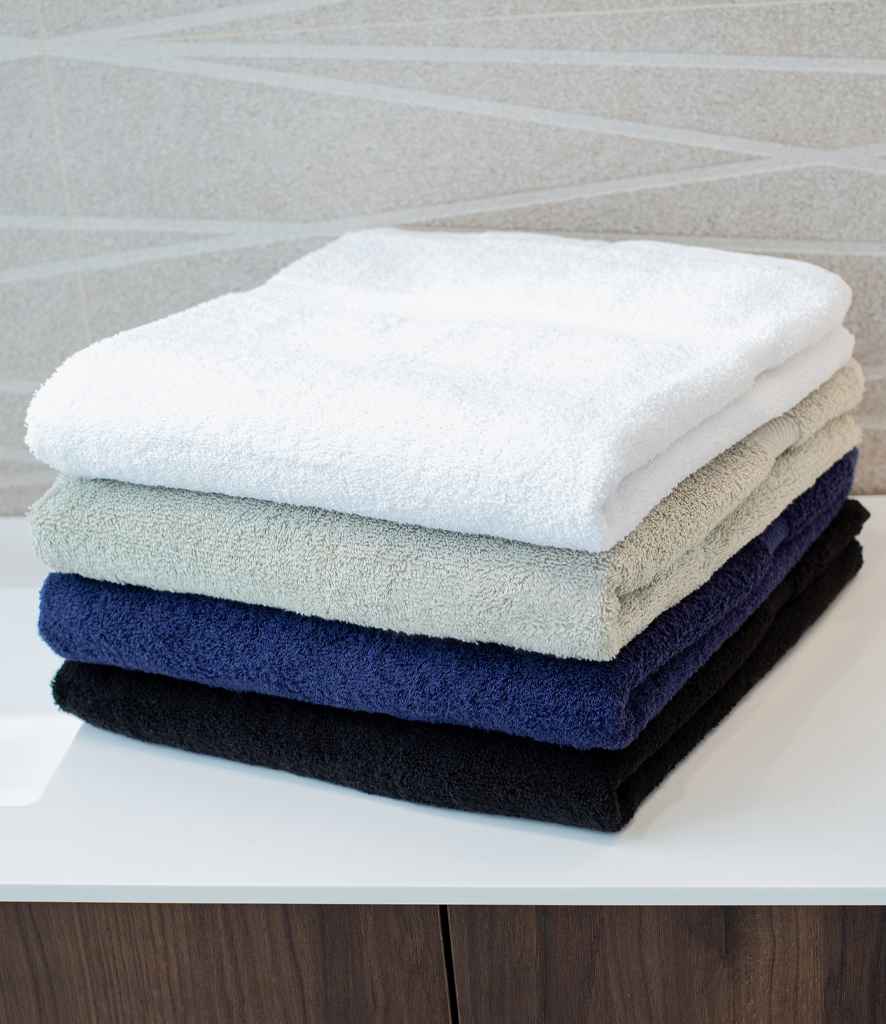 Towel City Luxury Bath Sheet | Navy - Lancashire Teamwear