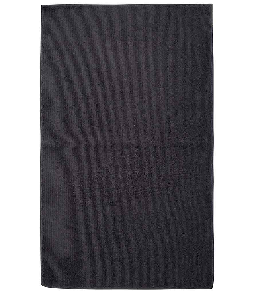 Towel City Microfibre Guest Towel | Steel Grey - Lancashire Teamwear