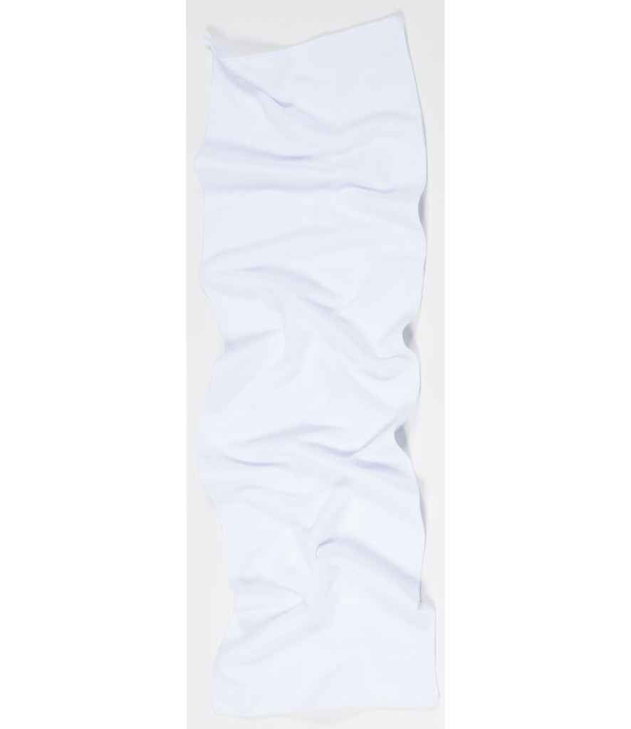 Towel City Microfibre Sports Towel | White - Lancashire Teamwear