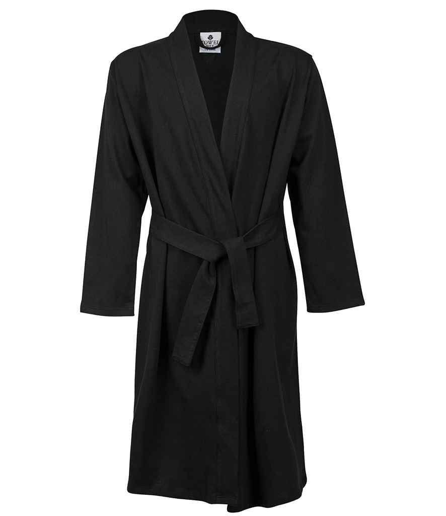 Towel City Kids Robe | Black - Lancashire Teamwear