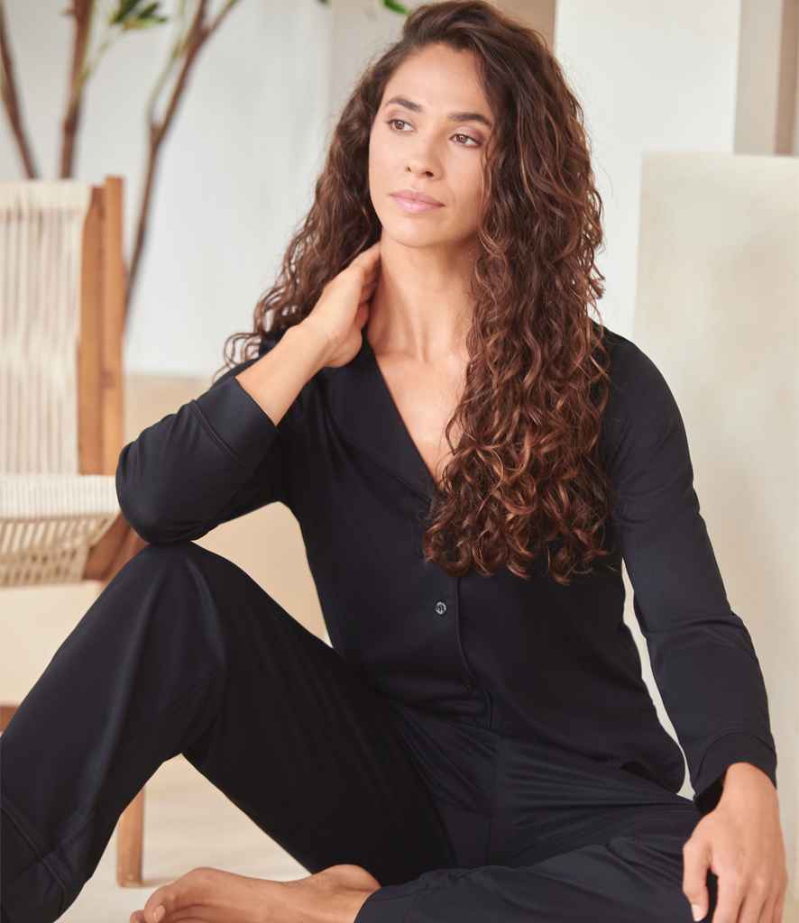 Towel City Supersoft Pyjamas | Black - Lancashire Teamwear