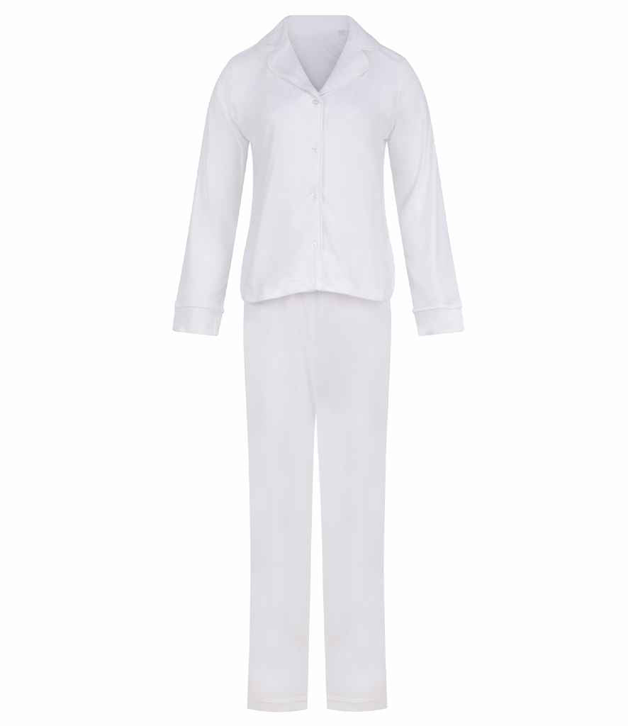 Towel City Supersoft Pyjamas | Ivory - Lancashire Teamwear