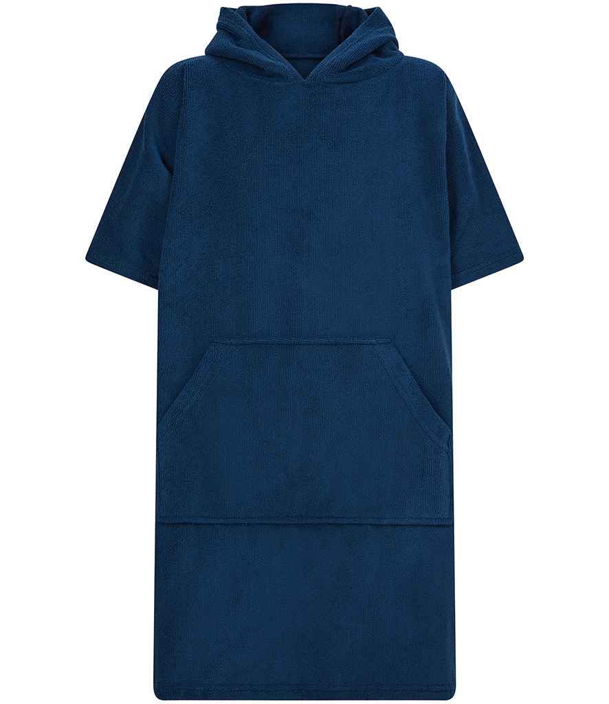 Towel City Kids Poncho Navy