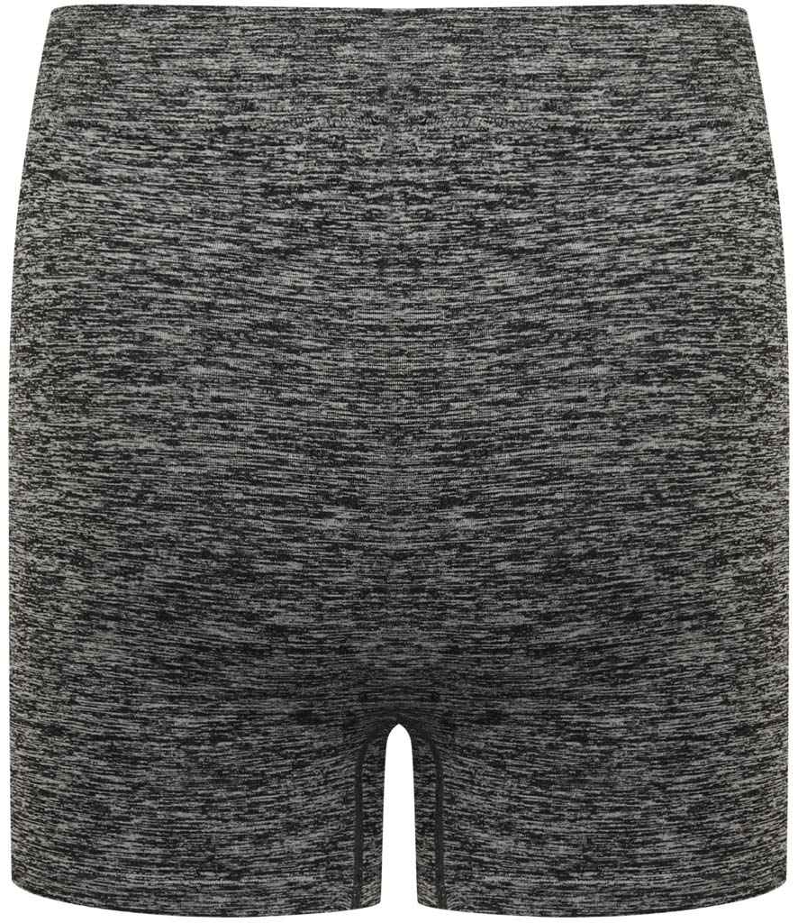 Tombo Ladies Seamless Shorts | Dark Grey Marl - Lancashire Teamwear