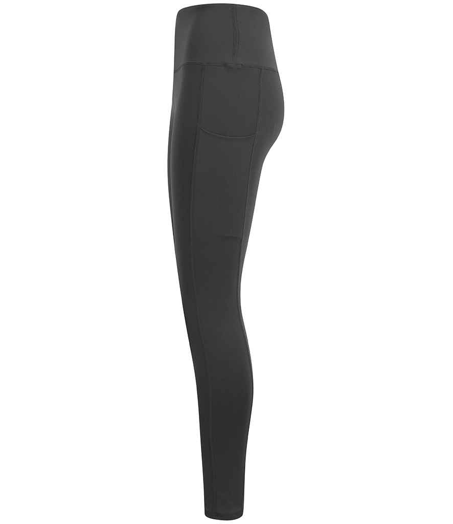 Tombo Ladies Core Pocket Leggings | Charcoal - Lancashire Teamwear