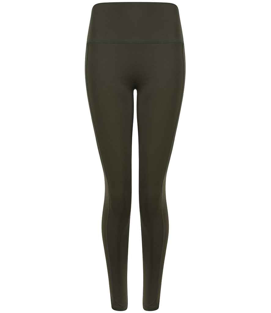 Tombo Ladies Core Pocket Leggings | Olive Green - Lancashire Teamwear