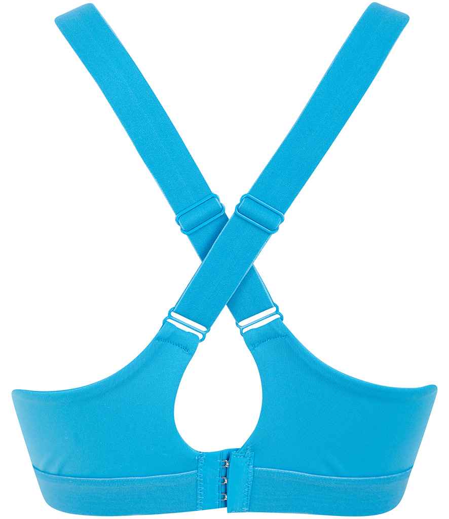 Tombo Medium Impact Core Bra | Turquoise Blue T-Shirt - Lancashire Teamwear