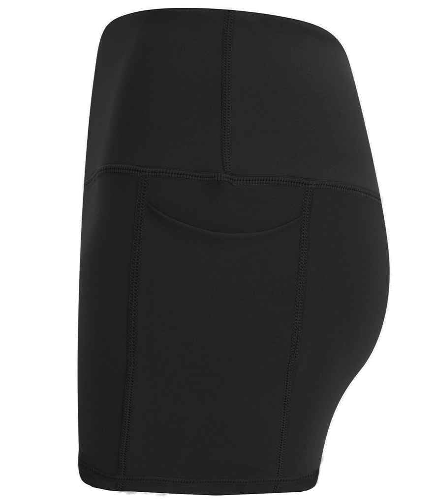 Tombo Ladies Pocket Shorts | Black - Lancashire Teamwear