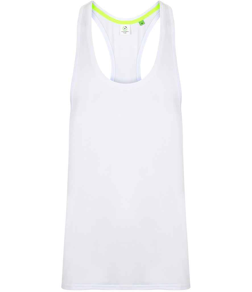 Tombo Muscle Vest White
