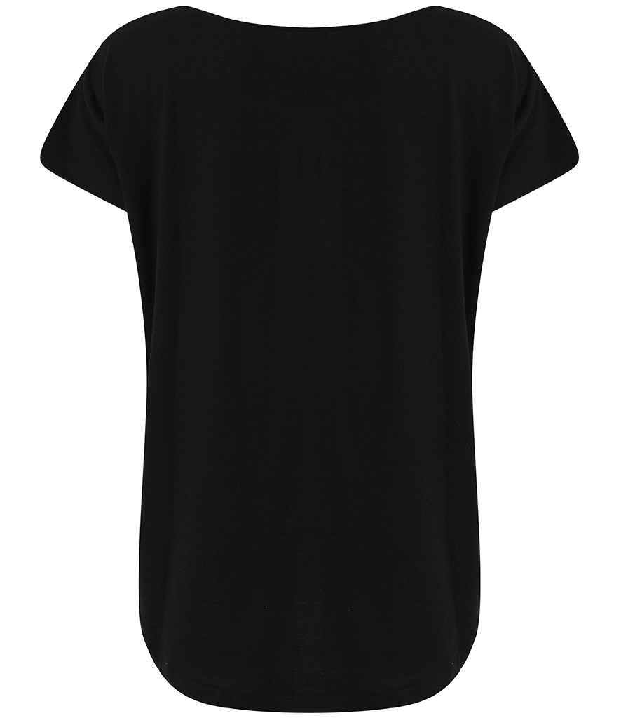 Tombo Scoop Neck T-Shirt | Black - Lancashire Teamwear