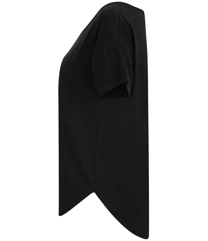 Tombo Scoop Neck T-Shirt | Black - Lancashire Teamwear