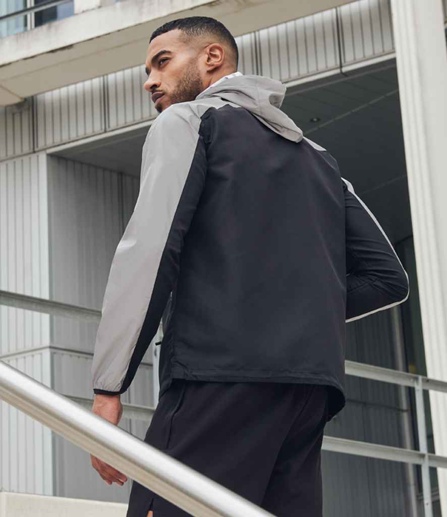 Tombo Hi-Vis Performance Jacket | Black/Reflective - Lancashire Teamwear