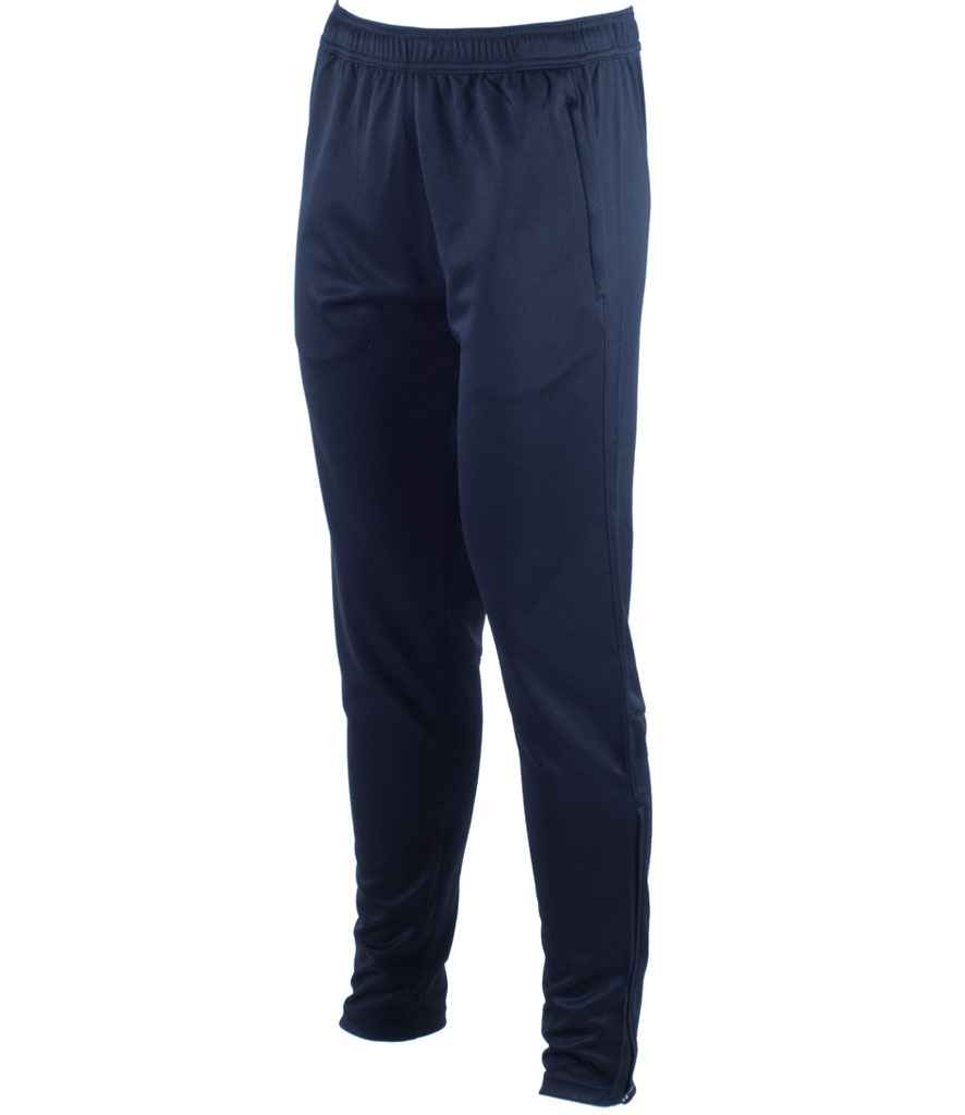 Tombo Slim Leg Training Pants | Navy Trousers - Lancashire Teamwear