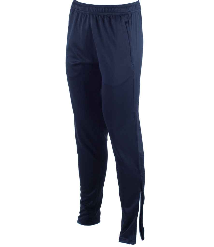 Tombo Slim Leg Training Pants | Navy Trousers - Lancashire Teamwear