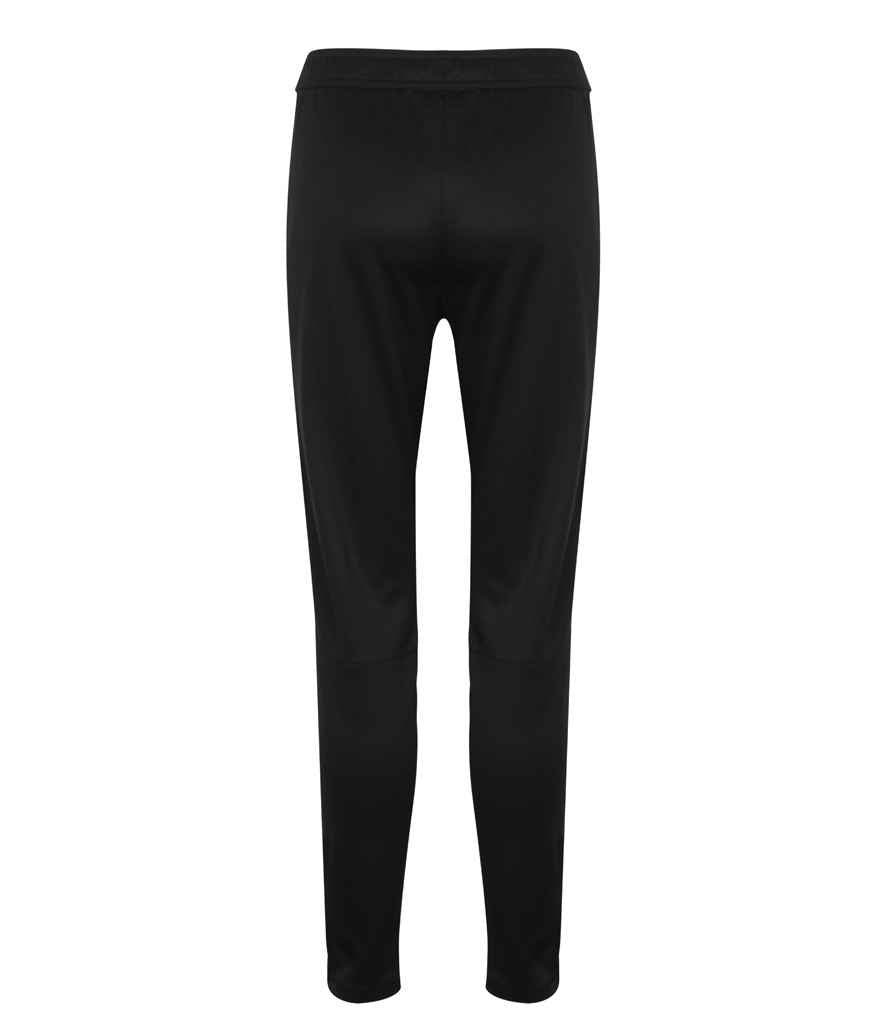 Tombo Ladies Slim Leg Training Pants | Black Trousers - Lancashire Teamwear