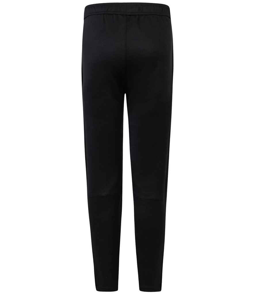 Tombo Kids Slim Leg Training Pants | Black Trousers - Lancashire Teamwear