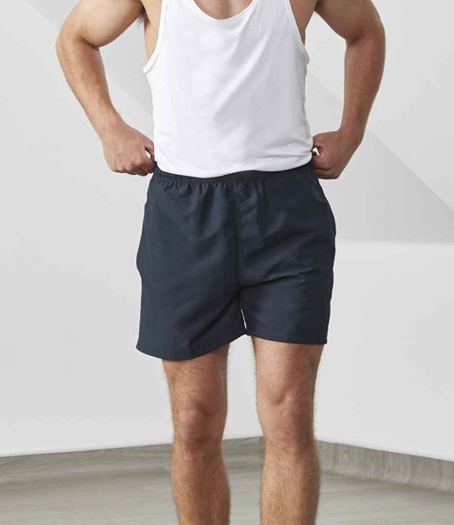 Tombo Active Track Shorts | Navy - Lancashire Teamwear