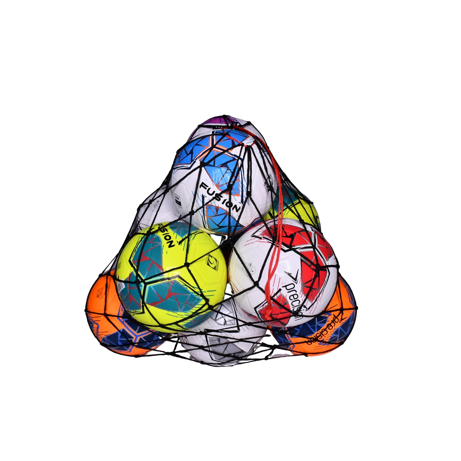 Precision Football Carry Net - 12 Ball - Lancashire Teamwear