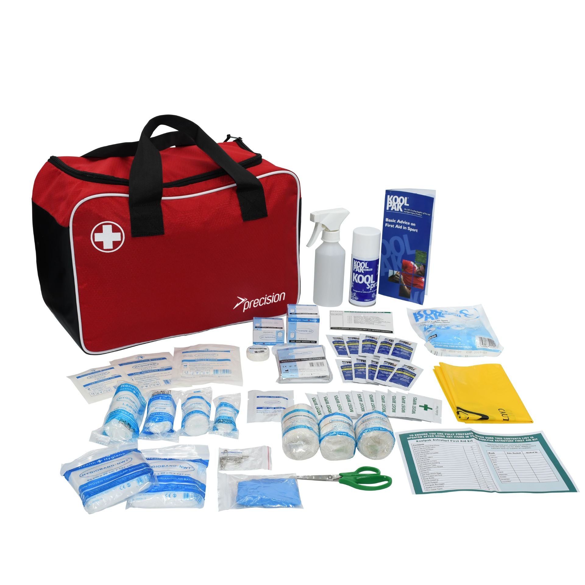 Precision Pro HX Team Medi Bag + Astro Medical Kit Equipment - Lancashire Teamwear