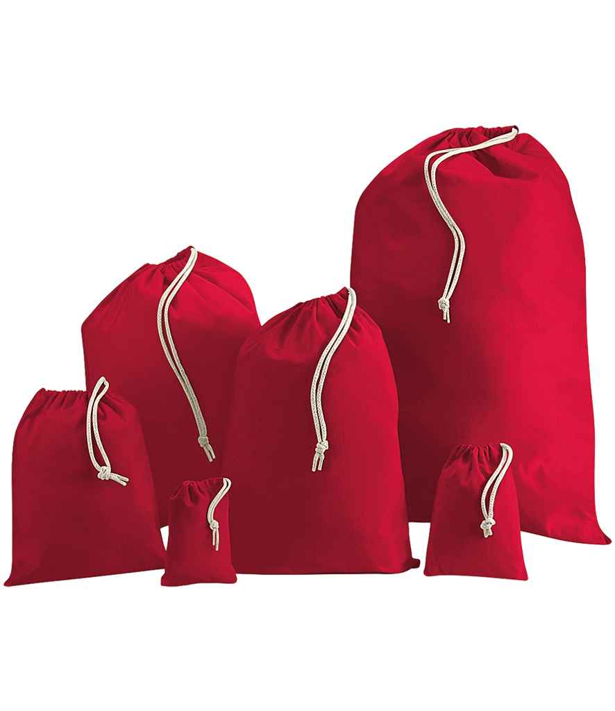 Westford Mill Cotton Stuff Bag Classic Red