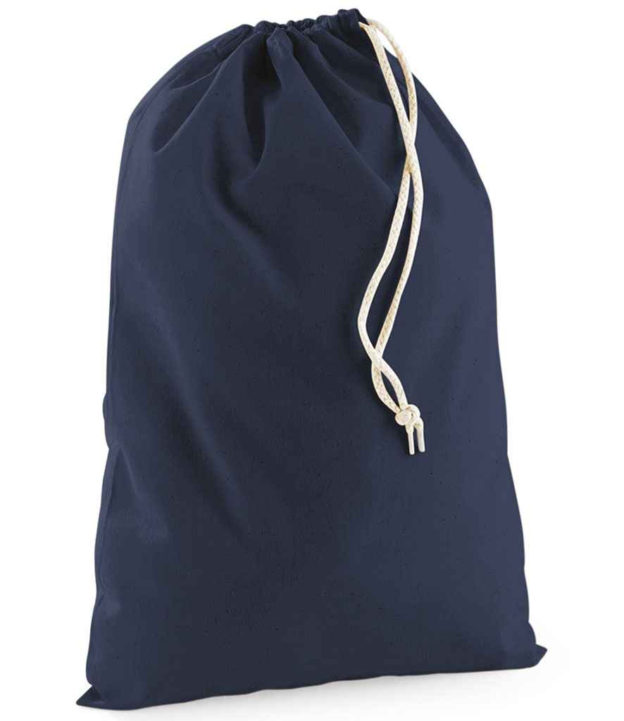 Westford Mill Cotton Stuff Bag | Navy - Lancashire Teamwear