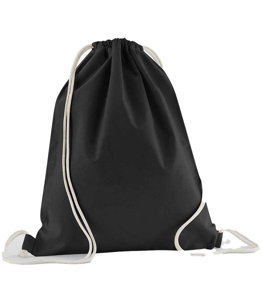 Westford Mill Organic Cotton In Conversion Gymsac Black