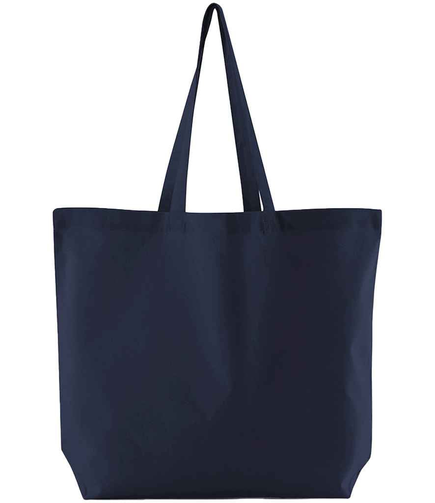 Westford Mill Organic Cotton In Conversion Maxi Bag for Life | French Navy - Lancashire Teamwear