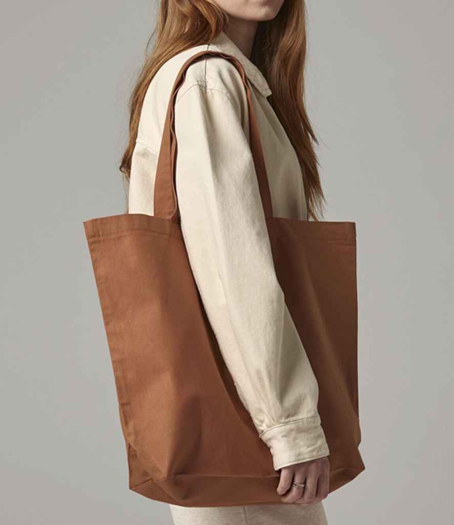Westford Mill Organic Cotton In Conversion Maxi Bag for Life | Terracotta - Lancashire Teamwear