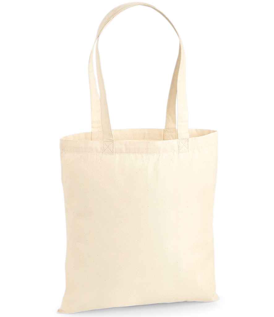 Westford Mill Premium Cotton Tote Bag | Natural - Lancashire Teamwear