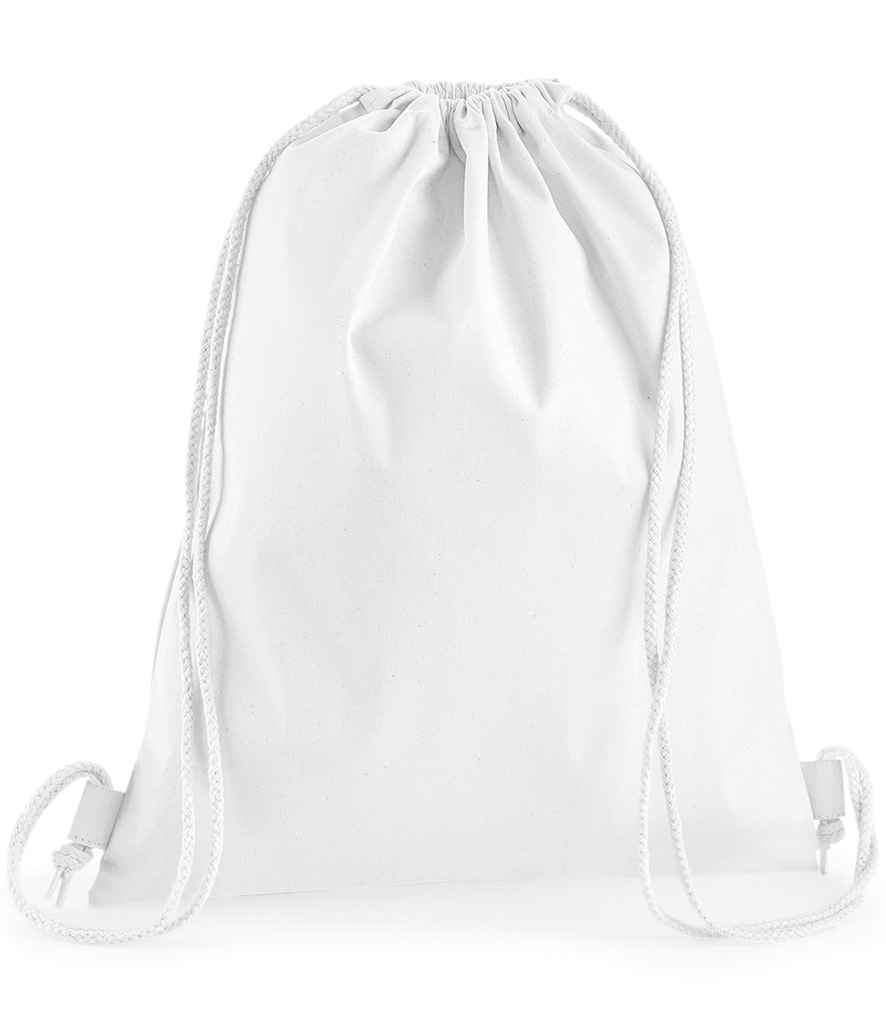 Westford Mill Premium Cotton Gymsac White