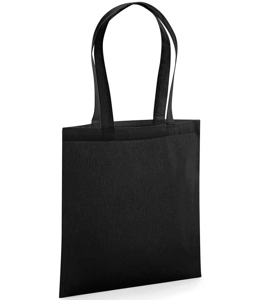 Westford Mill Organic Premium Cotton Tote Bag | Black - Lancashire Teamwear