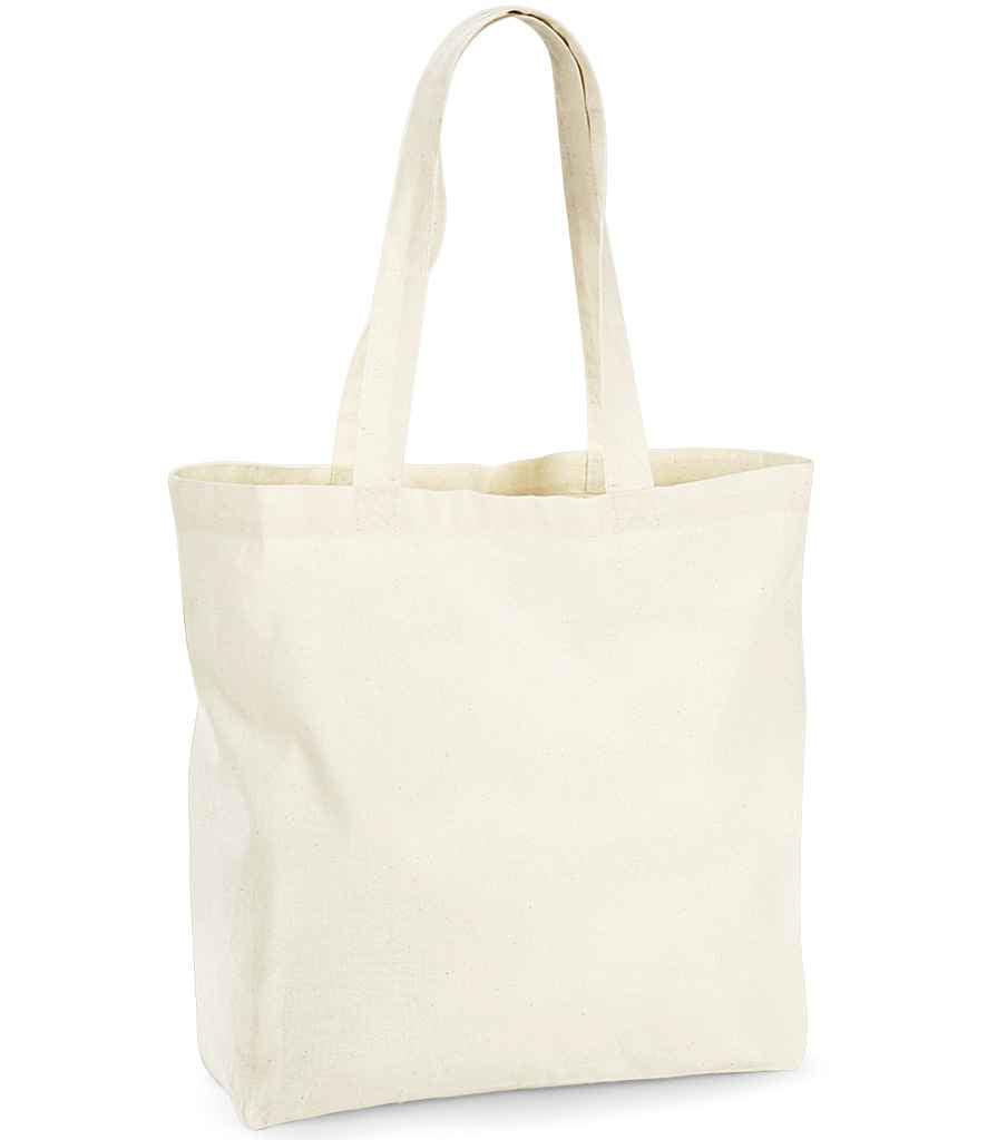 Westford Mill Organic Premium Cotton Maxi Tote Bag | Natural - Lancashire Teamwear