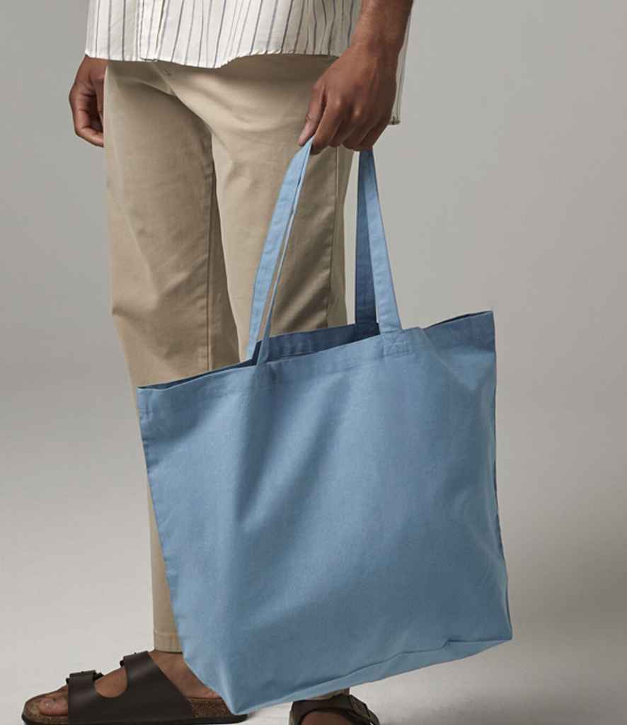 Westford Mill Organic Natural Dyed Maxi Bag for Life | Indigo Blue - Lancashire Teamwear