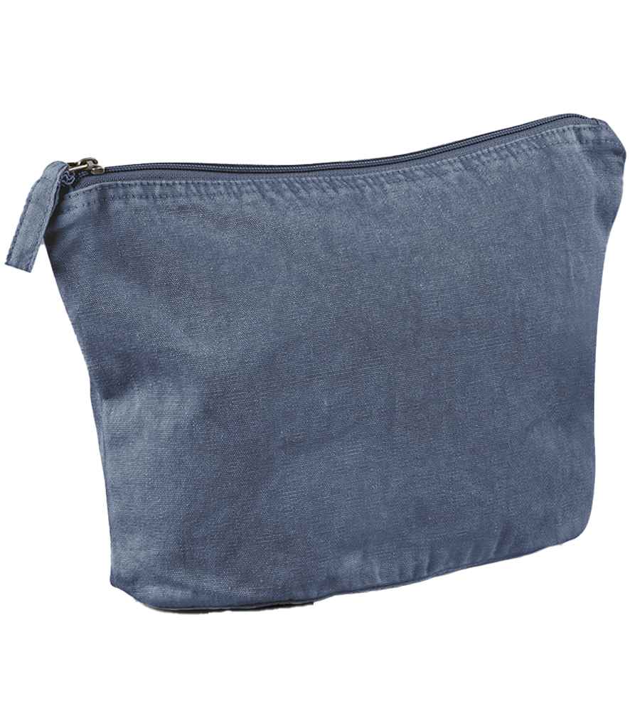 Westford Mill Garment Dyed Accessory Bag Vintage Denim