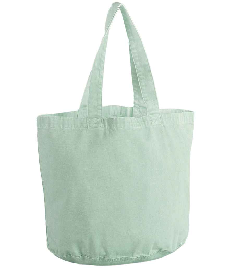 Westford Mill Garment Dyed Shopper | Vintage Aqua Bag - Lancashire Teamwear