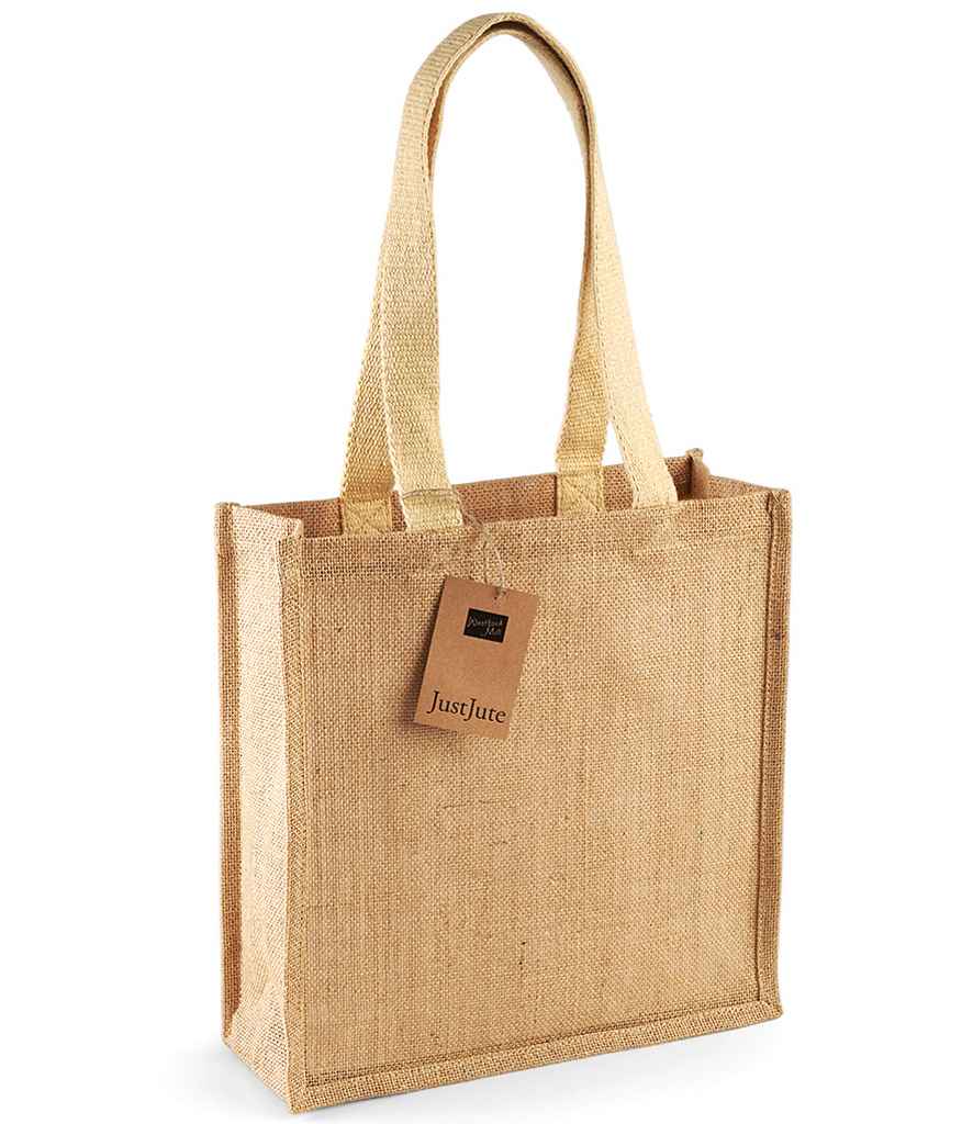 Westford Mill Jute Compact Tote Bag Natural