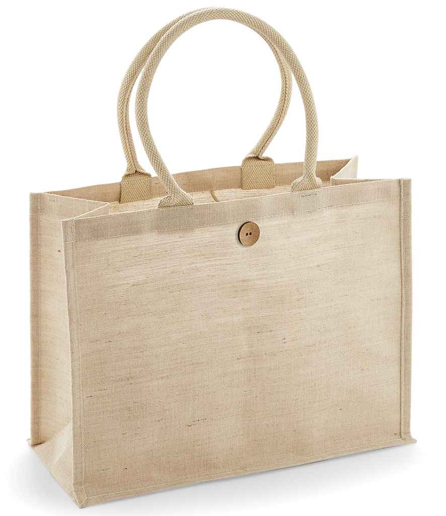 Westford Mill Juco Shopper | Natural Bag - Lancashire Teamwear