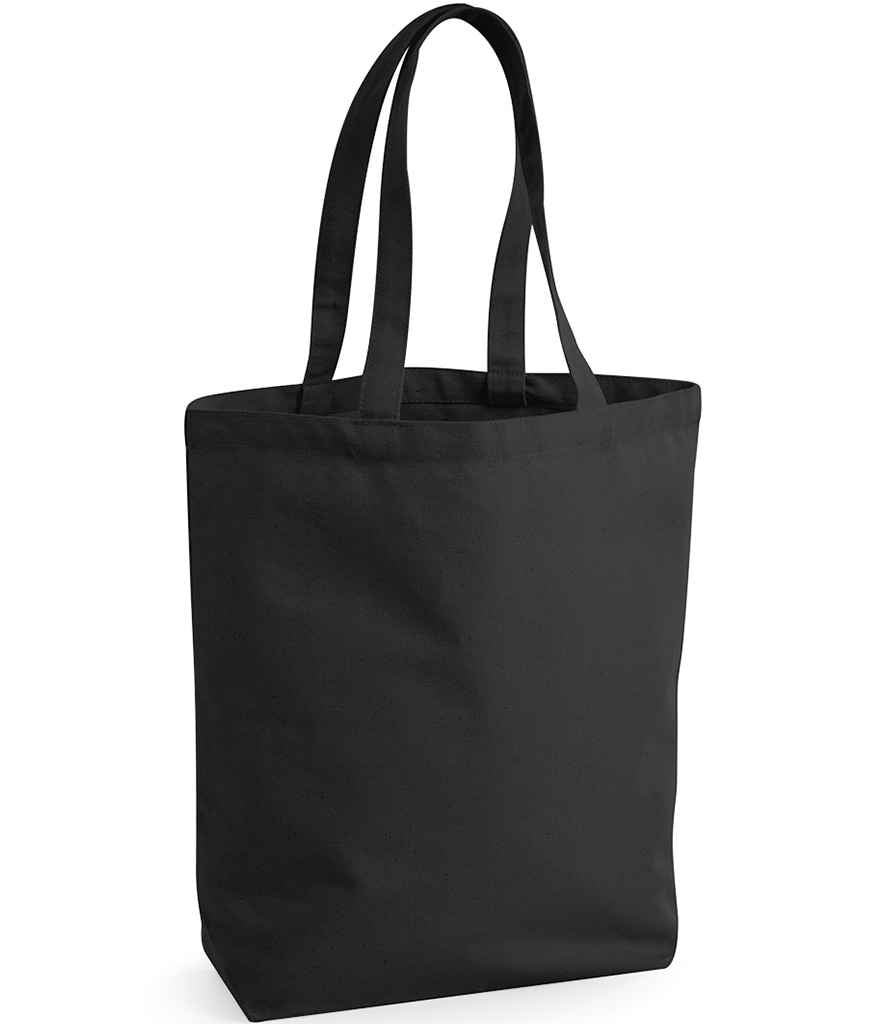 Westford Mill Fairtrade Cotton Camden Shopper Black