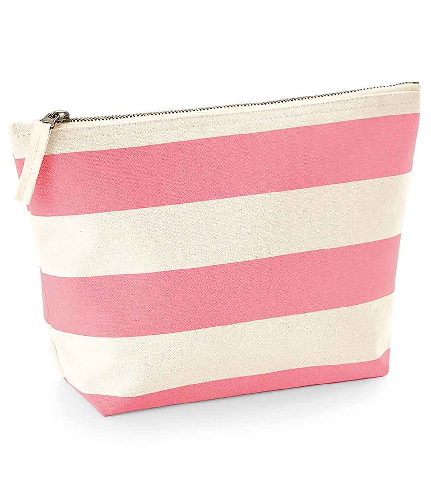 Westford Mill Nautical Accessory Bag Natural/Pink