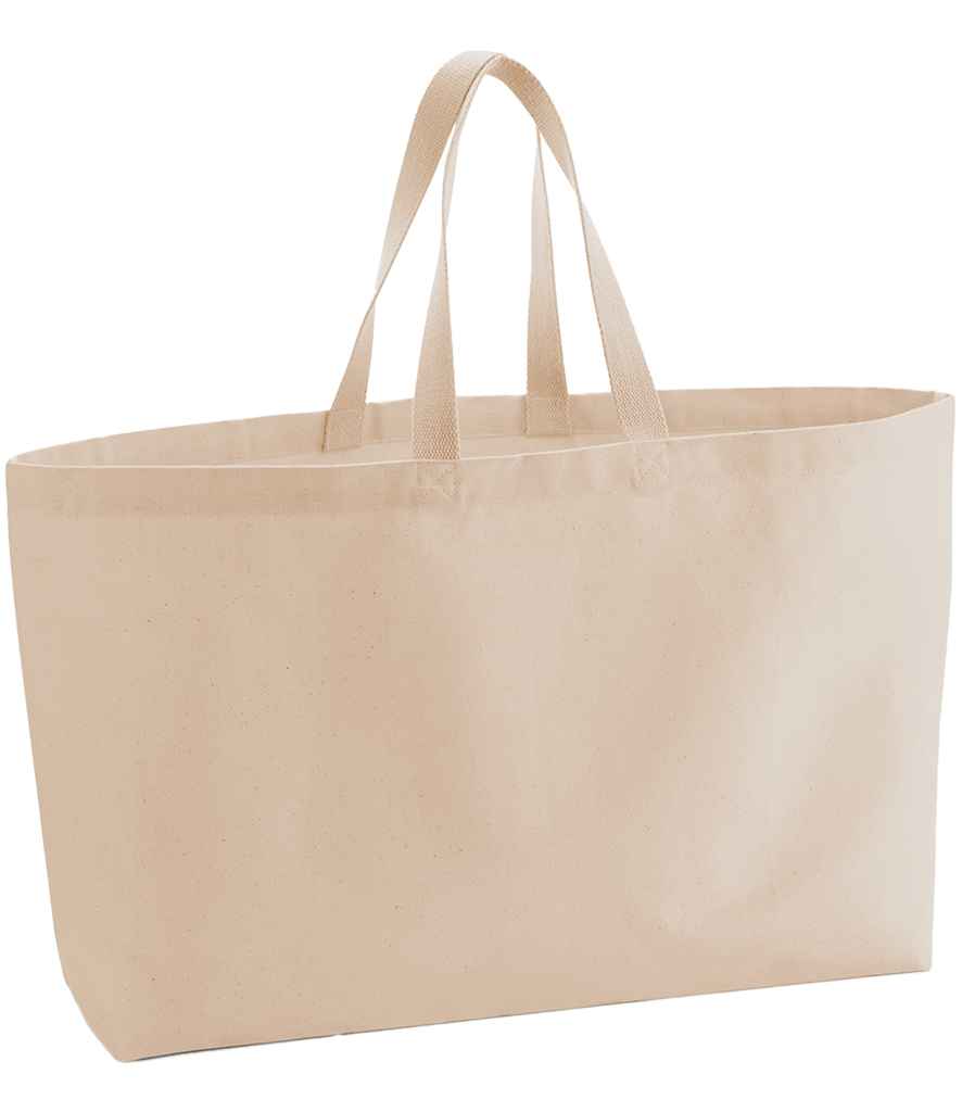 Westford Mill Oversized Canvas Tote Bag Peach