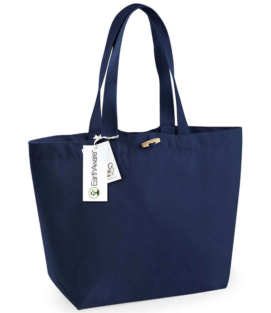 Westford Mill EarthAware® Organic Marina Tote Bag French Navy