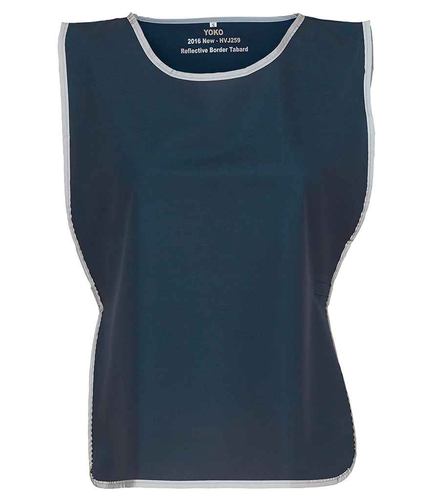 Yoko Hi-Vis Reflective Border Tabard | Navy - Lancashire Teamwear