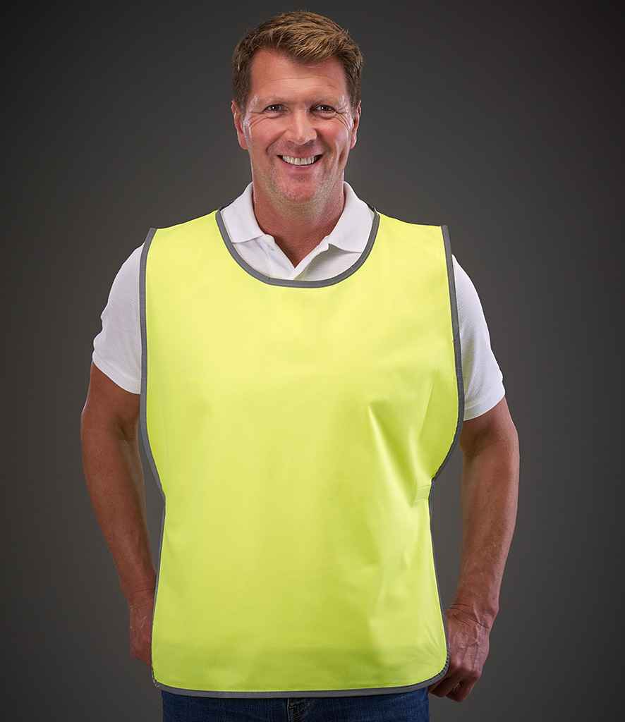 Yoko Hi-Vis Reflective Border Tabard | Yellow - Lancashire Teamwear