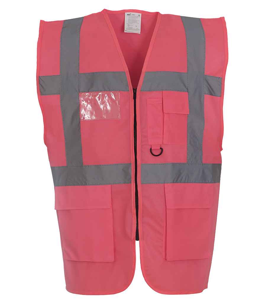 Yoko Executive Waistcoat | Pink Pink