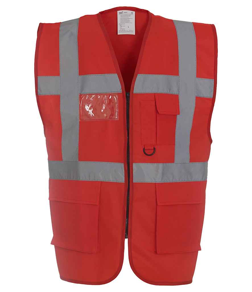 Yoko Executive Waistcoat | Red Red