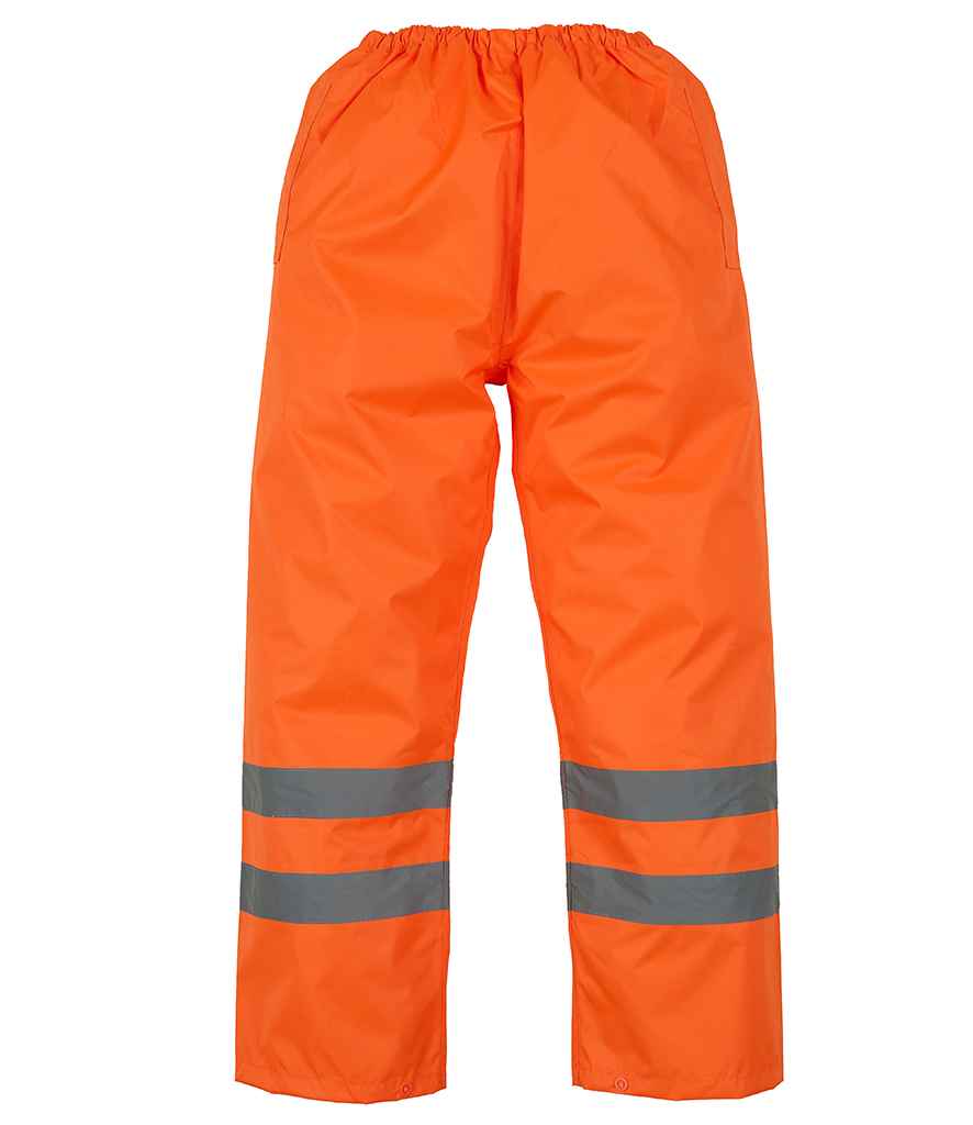 Yoko Hi-Vis Waterproof GO/RT Overtrousers Orange